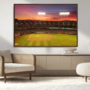 Oakland Athletics Baseball Team Print - Oakland Coliseum by MyGreatCanvas | Canvas Wall Art Prints | Photo Prints & Wall Decor