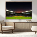 Yankee Stadium Night Game Triple Canvas, Yankee Stadium