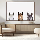 Horse Prints Set, Set of 3 Horse Wall Art, Horses Portraits, by MyGreatCanvas | Canvas Wall Art Prints | Photo Prints & Wall Decor