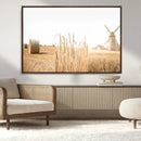 Vintage Farmhouse Triptych Wall Art – Giclée Canvas