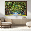 Wormsloe State Plantation Driveway Wall Art Canvas Print by MyGreatCanvas | Canvas Wall Art Prints | Photo Prints & Wall Decor