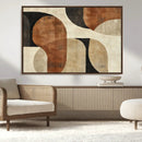 Wabi Sabi Abstract Wall Art Canvas Print | Large Minimalist