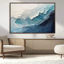 Ocean Wave Canvas Wall Art Print – Coastal Living Room Large
