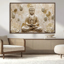 Serene Buddha Wall Art | Yoga Room Decor and Meditation Wall