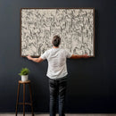 Abstract Horse Sketch Wall Art | Ready to Hang and Framed |