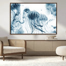 Abstract Jellyfish Canvas Print Wall Art