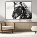 Framed Black and White Horse Wall Art | Ready to Hang and by MyGreatCanvas | Canvas Wall Art Prints | Photo Prints & Wall Decor