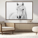 Majestic White Horse Wall Art | Ready to Hang and Framed |