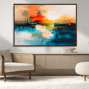 Colorful Abstract Wall Art | Bold Modern Canvas Print |