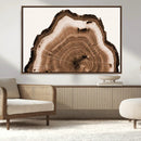 Rustic Wood Rings Wall Art | Nature-Inspired Tree Ring