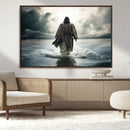 Jesus Walking on Water Wall Art | Canvas Print | Ready to