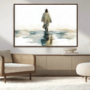 Watercolor Jesus Walking on Water Canvas Print, Christian by MyGreatCanvas | Canvas Wall Art Prints | Photo Prints & Wall Decor