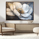 White Magnolia Flower Wall Art Canvas Print | Abstract by MyGreatCanvas | Canvas Wall Art Prints | Photo Prints & Wall Decor