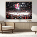 Amerant Bank Arena Wall Art Canvas Print - Basketball Arena by MyGreatCanvas | Canvas Wall Art Prints | Photo Prints & Wall Decor