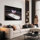 Rogers Place Edmonton Oilers Ice Hockey Stadium Wall Art,