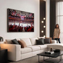 Carolina Hurricanes Ice Hockey Stadium Wall Art, Carolina