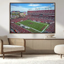 Florida Tampa Raymond James Stadium Wall Art Canvas Print -