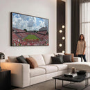 NC State Wolfpack Football Team Print Canvas- Raleigh