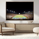 SMU Mustangs Football Team Print - Dallas Gerald J. Ford