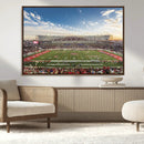 Framed Houston Cougars Football Team Print - Houston TDECU by MyGreatCanvas | Canvas Wall Art Prints | Photo Prints & Wall Decor