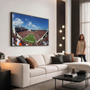 Virginia Tech Hokies Football Team Print - Blacksburg Lane