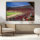 Wisconsin Badgers Football Team Print - Madison Camp Randall by MyGreatCanvas | Canvas Wall Art Prints | Photo Prints & Wall Decor