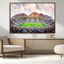 Brigham Young University Cougars Football Team Print - Provo by MyGreatCanvas | Canvas Wall Art Prints | Photo Prints & Wall Decor