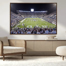 Brigham Young University Cougars Football Print Canvas -