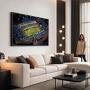 University of North Texas Mean Green Football Artwork,
