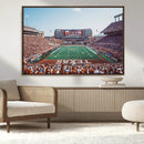 Framed Texas Memorial Stadium Canvas, University of Texas