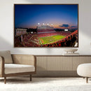 Wolfpack Football Team Wall Art Print - Raleigh