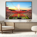 North Carolina State University Canvas Print, North Carolina