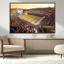 University of Kansas Jayhawks Football Team Print - Lawrence by MyGreatCanvas | Canvas Wall Art Prints | Photo Prints & Wall Decor