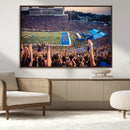 University of Kansas Jayhawks Football Team Art Print - by MyGreatCanvas | Canvas Wall Art Prints | Photo Prints & Wall Decor
