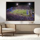 University of Kansas Jayhawks Football Team Print - Lawrence by MyGreatCanvas | Canvas Wall Art Prints | Photo Prints & Wall Decor