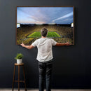 University Michigan Wolverines Football Team Canvas, Iconic by MyGreatCanvas | Canvas Wall Art Prints | Photo Prints & Wall Decor