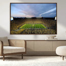 University of Michigan Wolverines Football Team Print - Ann by MyGreatCanvas | Canvas Wall Art Prints | Photo Prints & Wall Decor