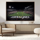 Cincinnati Bearcats Football Team Print - Nippert Stadium by MyGreatCanvas | Canvas Wall Art Prints | Photo Prints & Wall Decor