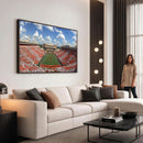 Oklahoma State Cowboys Football Team Print - Stillwater