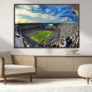 Framed USF Bulls Football Team Print - Tampa Raymond James by MyGreatCanvas | Canvas Wall Art Prints | Photo Prints & Wall Decor