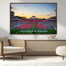 NC State Wolfpack Football Team Print Wall Art - Raleigh