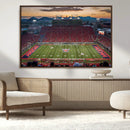 Framed Arizona Wildcats Football Team Print - Tucson Arizona by MyGreatCanvas | Canvas Wall Art Prints | Photo Prints & Wall Decor