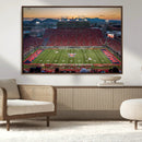 Arizona Wildcats Football Team Print - Tucson Arizona by MyGreatCanvas | Canvas Wall Art Prints | Photo Prints & Wall Decor