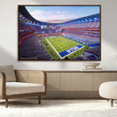 Buffalo Bills Football Team Print Canvas - Buffalo Highmark by MyGreatCanvas | Canvas Wall Art Prints | Photo Prints & Wall Decor