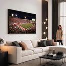 Indiana University Hoosiers Football Team Print Canvas -