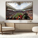 Miami Hurricanes Football Team Wall Art Print - Miami Hard by MyGreatCanvas | Canvas Wall Art Prints | Photo Prints & Wall Decor