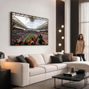 Miami Hurricanes Football Team Wall Art Print - Miami Hard