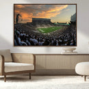 Michigan State Spartans Football Team Print - East Lansing