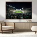 Framed Michigan State Spartans Football Team Print - East