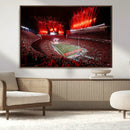 Ohio State University Buckeyes Football Team Print - by MyGreatCanvas | Canvas Wall Art Prints | Photo Prints & Wall Decor